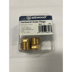 2 stk 1/2 NPT Bundprop