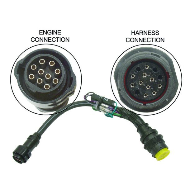 HARNESS ASSEMBLY Remote Adapter (16.00 Inches) 10 Pin Female to 14 Pin Female