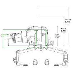 ELBOW-EXHAUST V8-V6 MPI rg. 2004-2016