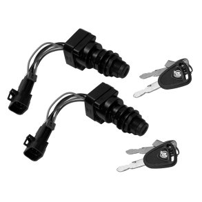 SWITCH ASSEMBLY Key, (4 Position) Dual With Matched Keys