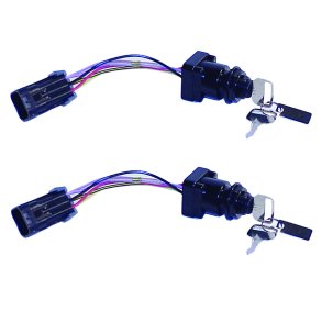 DUAL KEY SWITCH KIT (3 Position) With Matched Keys
