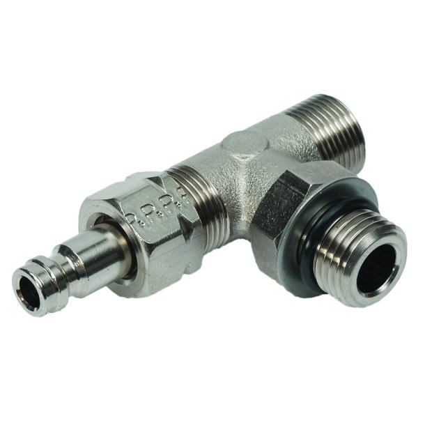 TEE FITTING (Bleeder Cap Not Included)