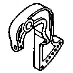 CLAMP BRACKT-PORT