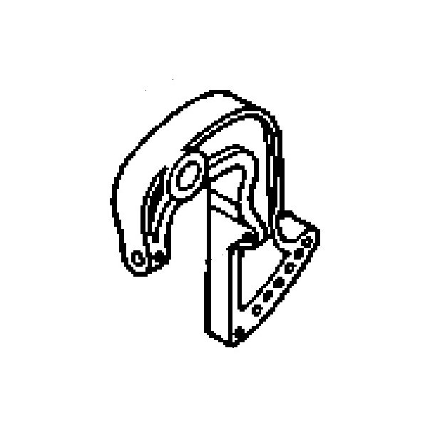 CLAMP BRACKT-PORT