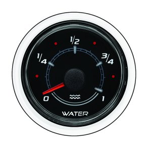 GAUGE WATER LEVEL Black (52 mm)