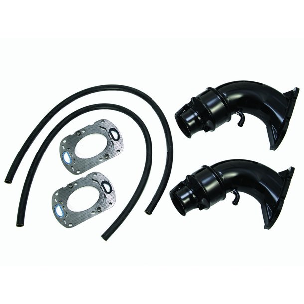 ELBOW KIT Exhaust, 4 in  (Contains 2 Elbows and Manifold to Elbow Hose)