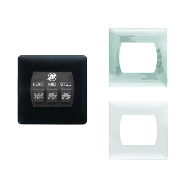 START/STOP SWITCH PAD Flush Mount - Triple