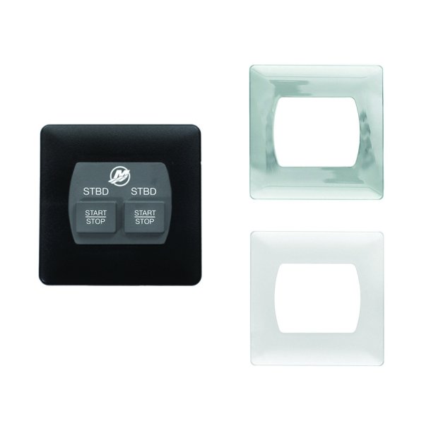 START/STOP SWITCH PAD Flush Mount, Quad - Starboard