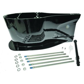 SPACER ASSEMBLY 10 IN Black