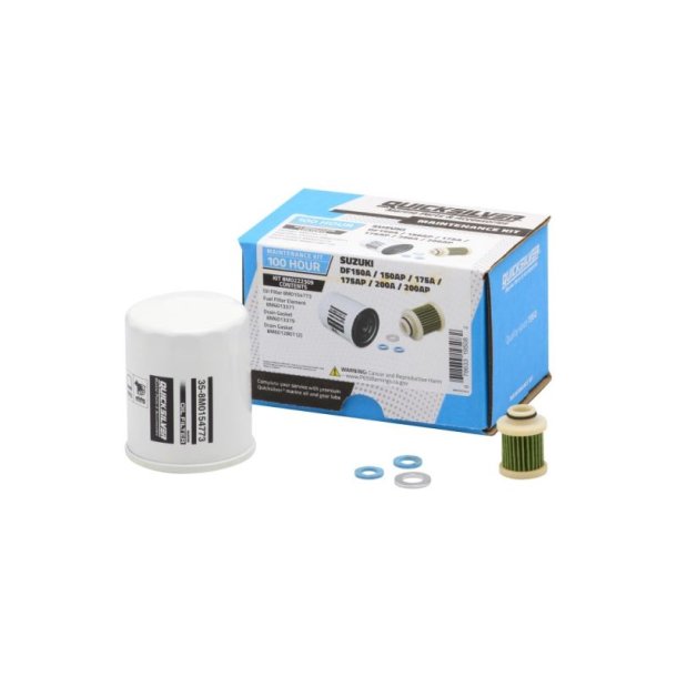 Suzuki DF150A/150AP/175A/175AP/200A/200AP 100 Hour Maintenance Kit