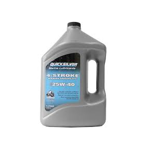 25W40 Motorolie til indenbordsmotorer 4 L.