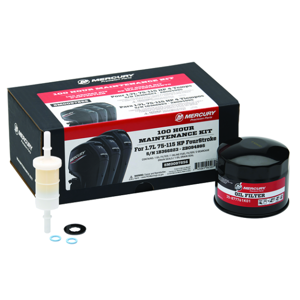 75-115hp 1.7L EFI (1B366823 - 2B094995) 100 Timer