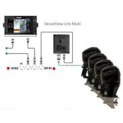 VesselView Link op til 4 Motorer