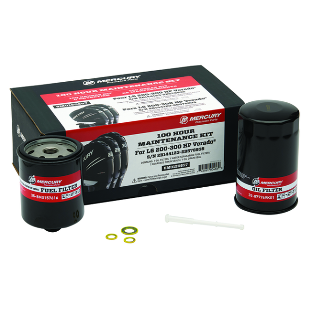 200-400hp L6 Verado EFI (2B144123-2B578935) 100 Timer