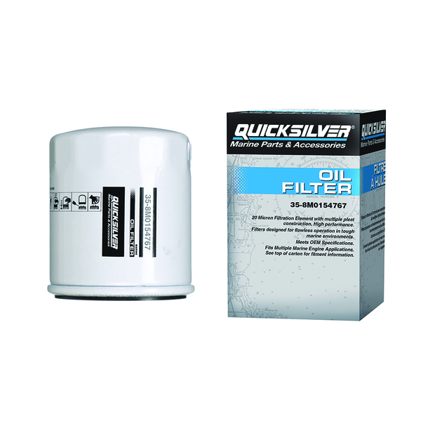 Oil Filter: Volvo Penta &amp; OMC GM V6 Engines OMC 173834, 502903; Volvo 841750; Chrysler L-319; Johnso