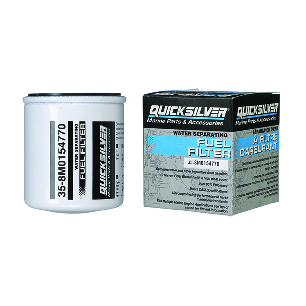 20 Micron Water Separating Fuel Filter - Volvo Penta Cobra EFI