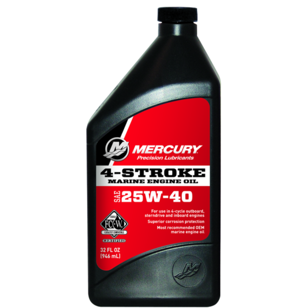 25W40 Motorolie til indenbordsmotorer 1 L.