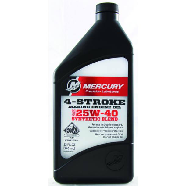 25W40 Synthetic Blend Motorolie 1 L