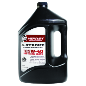 25W40 Synthetic Blend Motorolie 4 L.