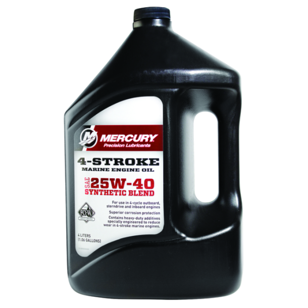 25W40 Synthetic Blend Motorolie 4 L.