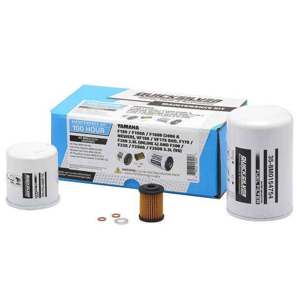 Yamaha F150/F150A/F150B (2006 &amp; Newer), VF150/VF175 SHO, F175/F200 2.8L (Inline 4) and F200/F225/F25