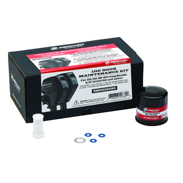 25-30hp EFI 3cyl FourStroke ( 1R154758 &amp; Up) 100 Timer