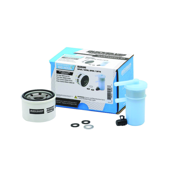 Suzuki DF40/DF50, DF60/DF70 100 Hour Maintenance Kit